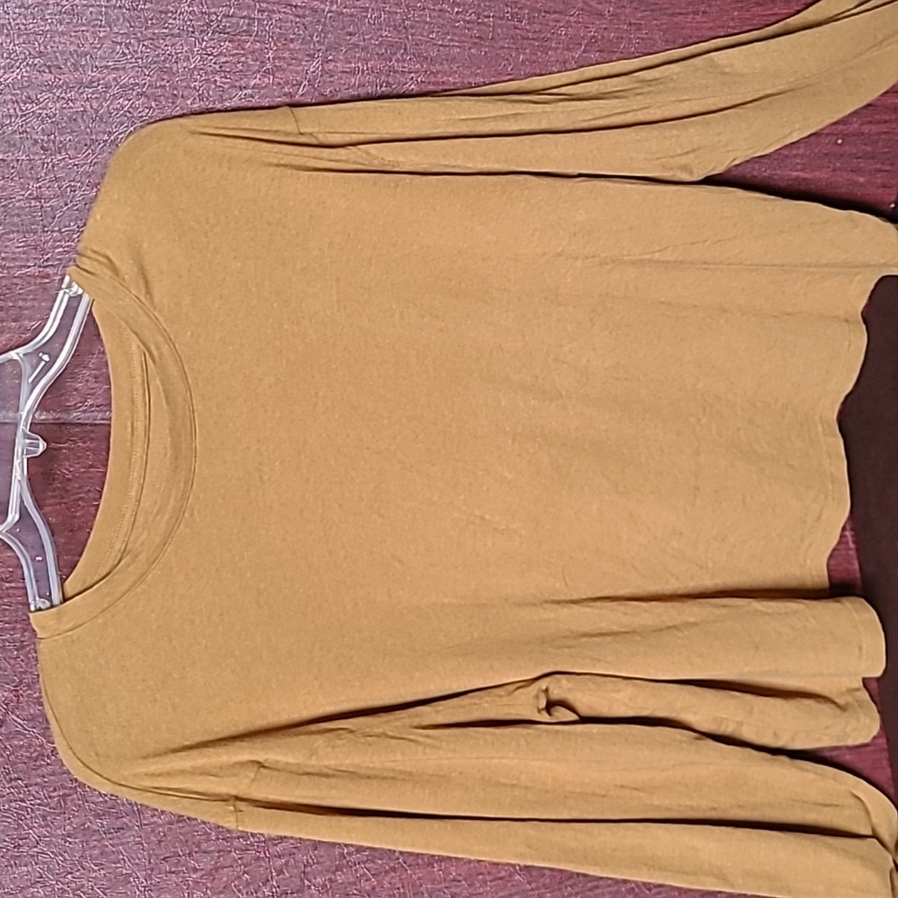 A New Day Khaki Crop Top